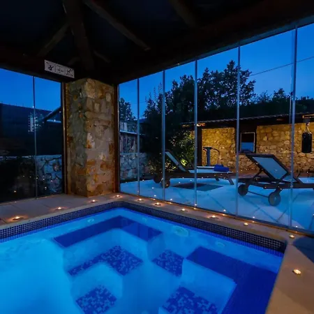 Rustic With Indoor Pool
