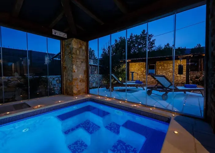 Rustic With Indoor Pool