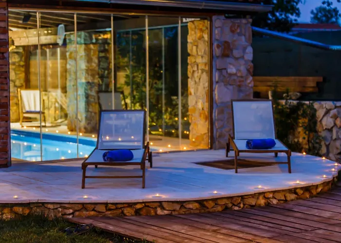 Rustic With Indoor Pool Radošić